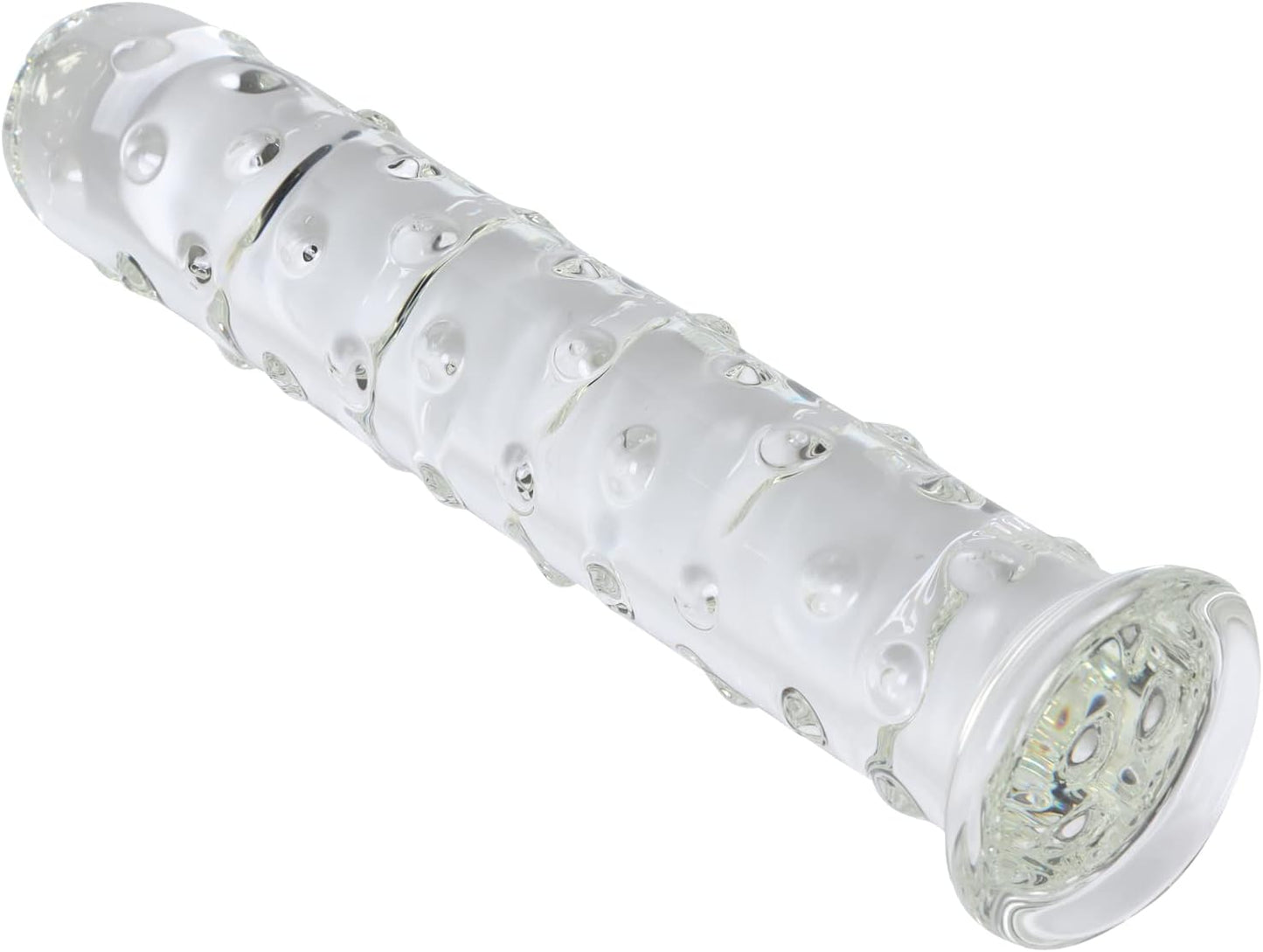 IceFire Textured Glass Dildo Wand - Vixen | Nova Network