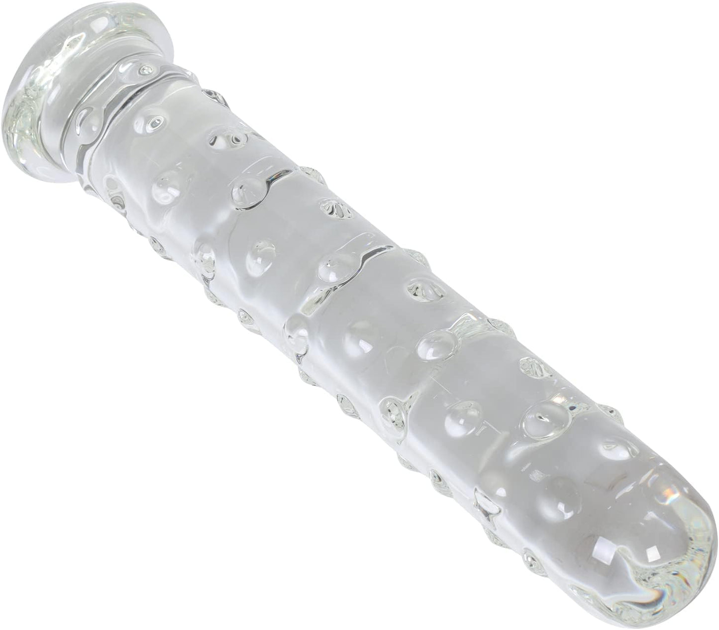 IceFire Textured Glass Dildo Wand - Vixen | Nova Network