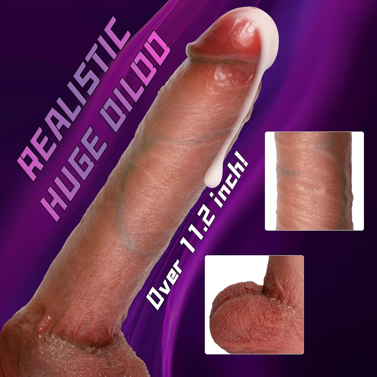 InfernoDrive Heated Monster Thrusting Dildo - Vixen | Nova Network