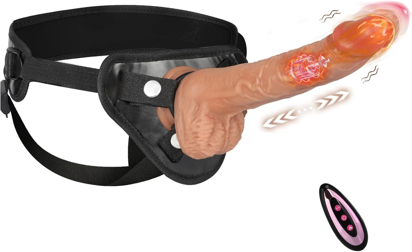 InfernoThrust 3 - in - 1 Strap - On Set - Vixen | Nova Network