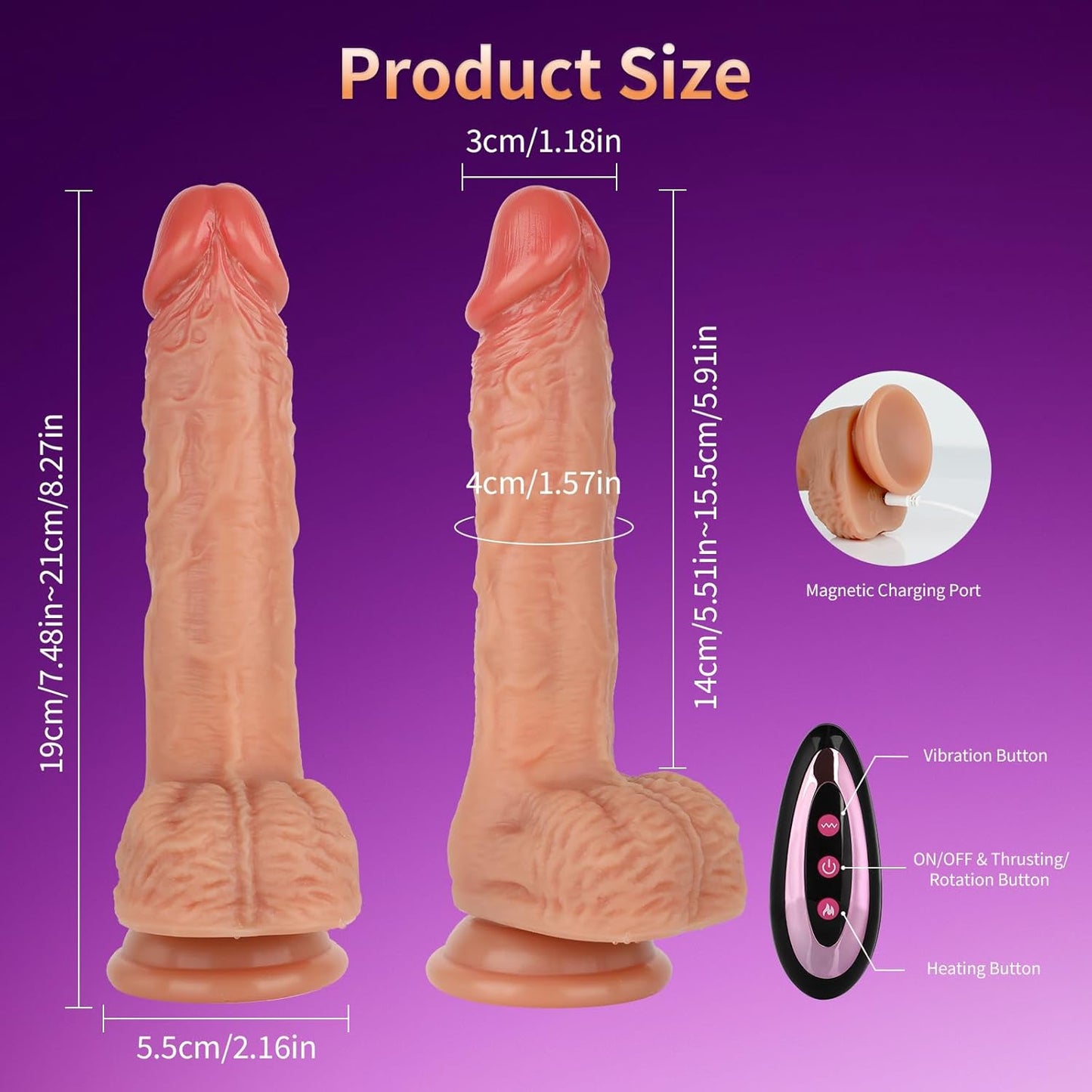 InfernoThrust 3 - in - 1 Strap - On Set - Vixen | Nova Network