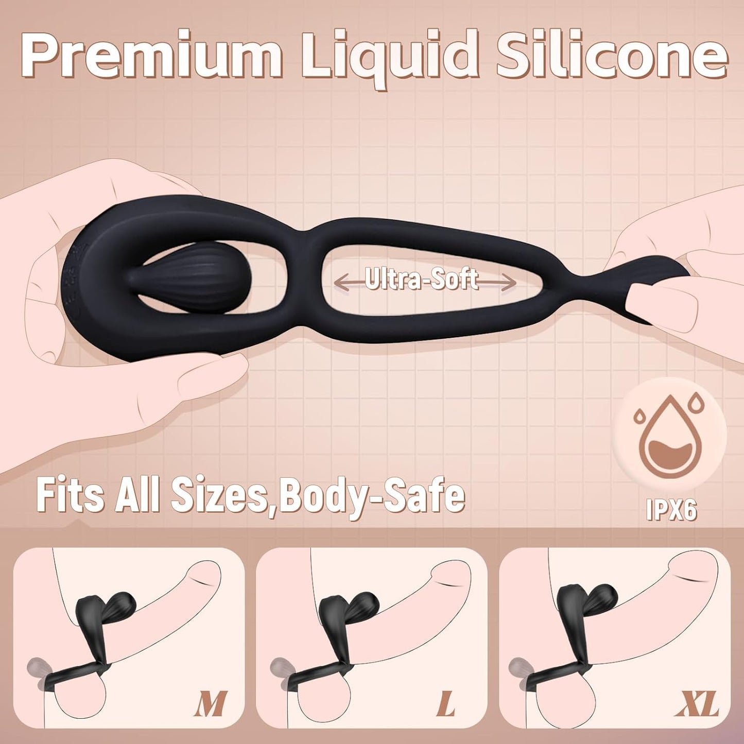 InfinityPulse Dual Vibrating Cock Ring - Vixen | Nova Network