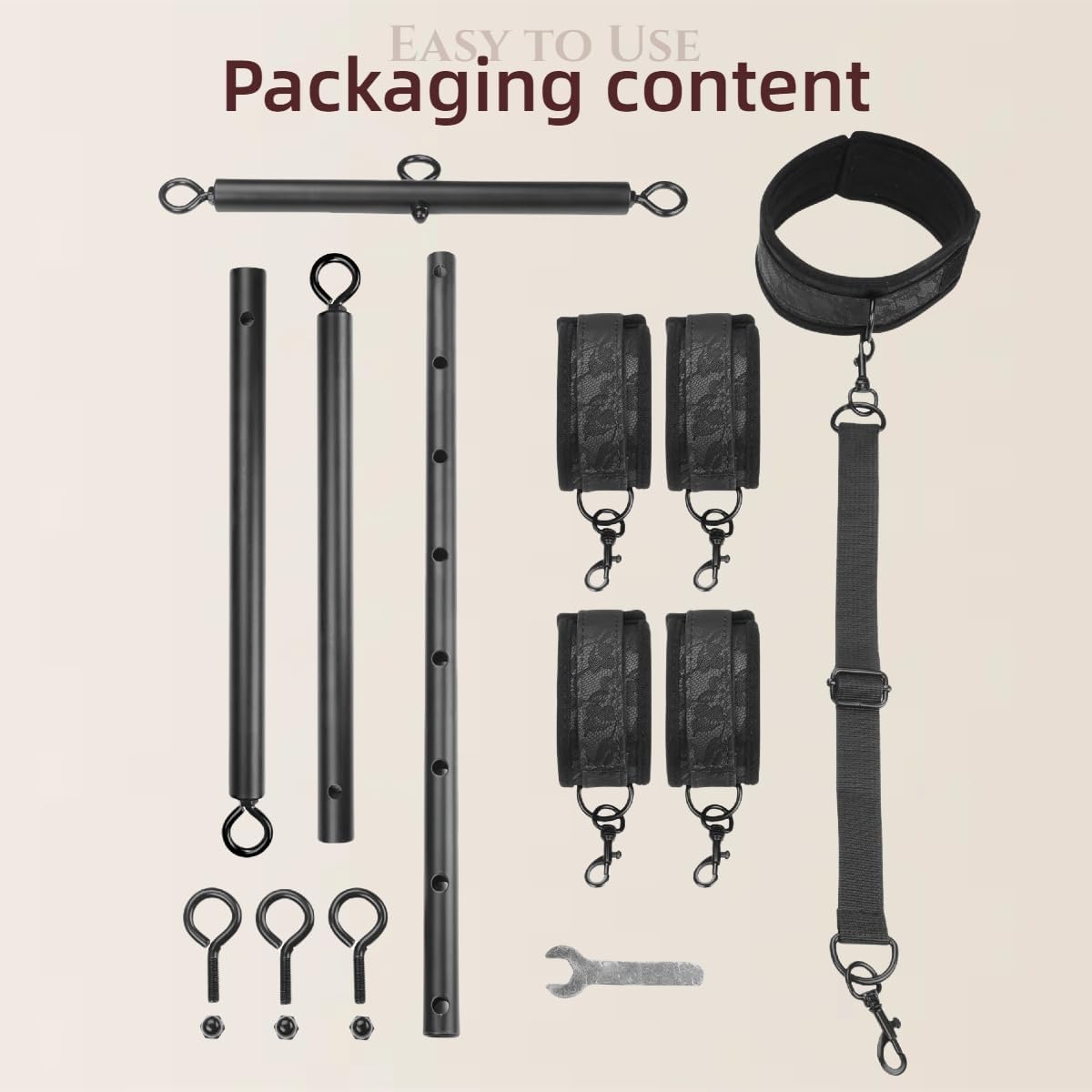 IronBond Spreader Bar & Collar Restraint Kit - Vixen | Nova Network