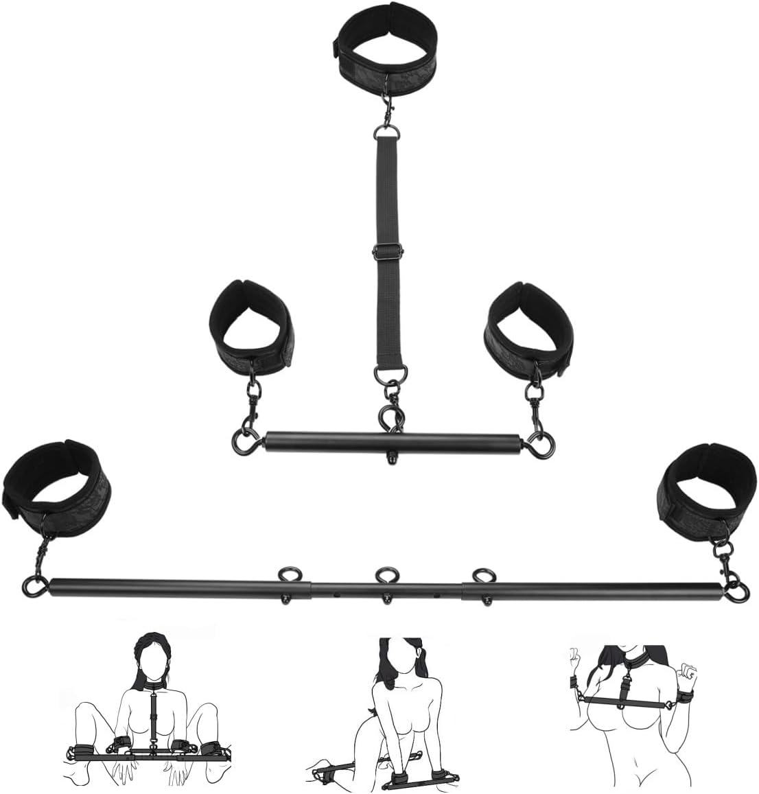 IronBond Spreader Bar & Collar Restraint Kit - Vixen | Nova Network