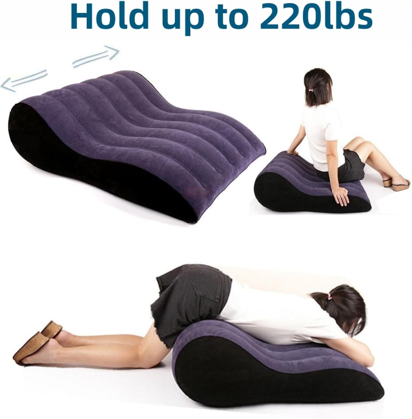 KnightPad S - Curve Inflatable Sex Cushion - Vixen | Nova Network
