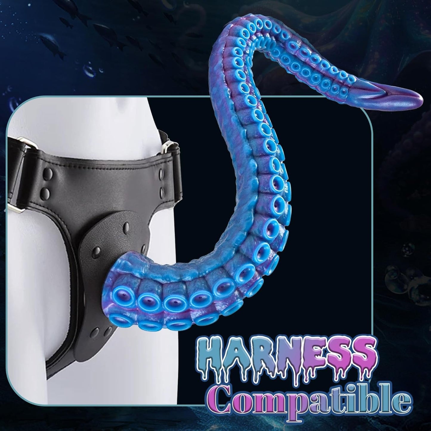 KrakenCoil 22.5" XL Tentacle Fantasy Dildo Suction - Vixen | Nova Network