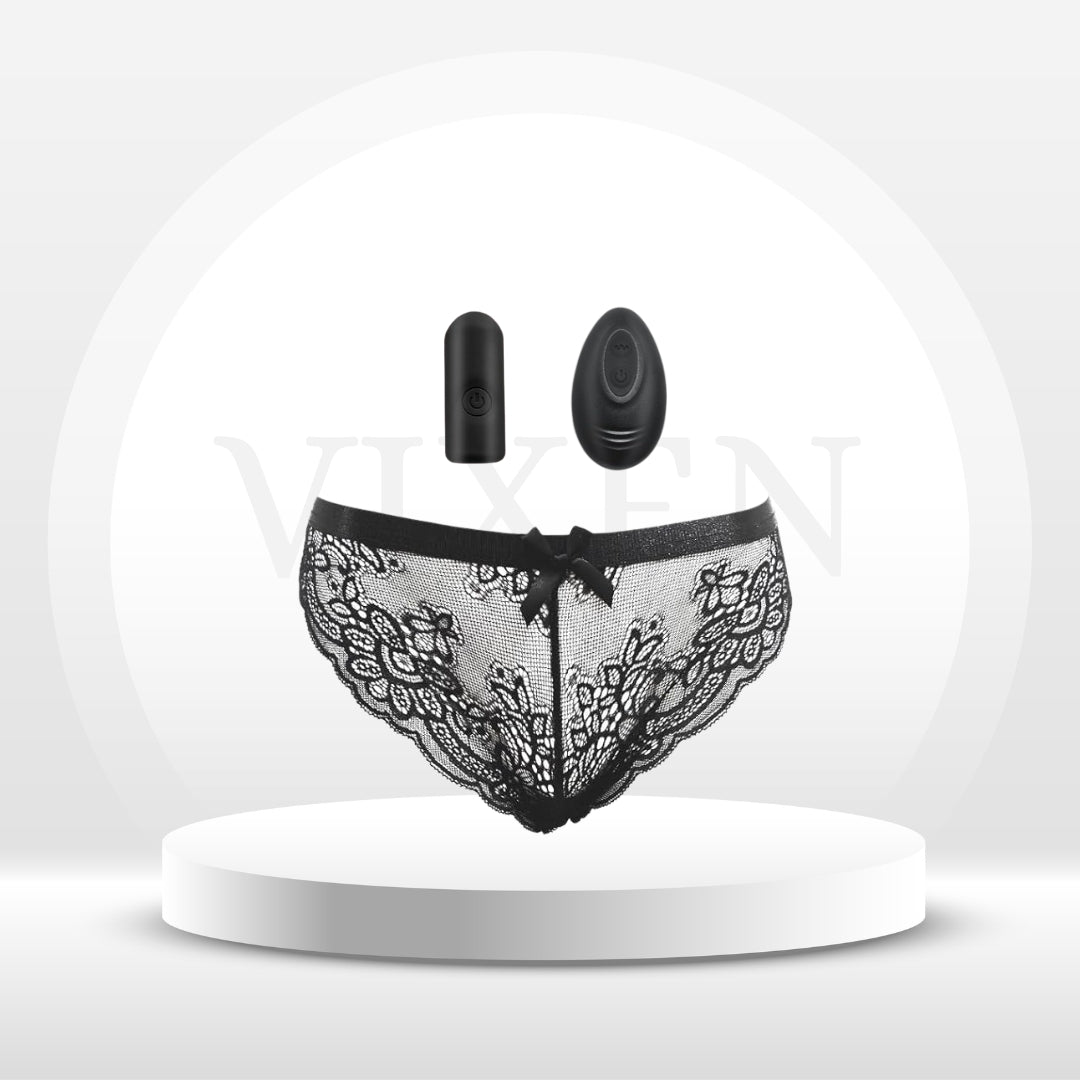LaceLure Crotchless Panty Vibrator - Vixen | Nova Network