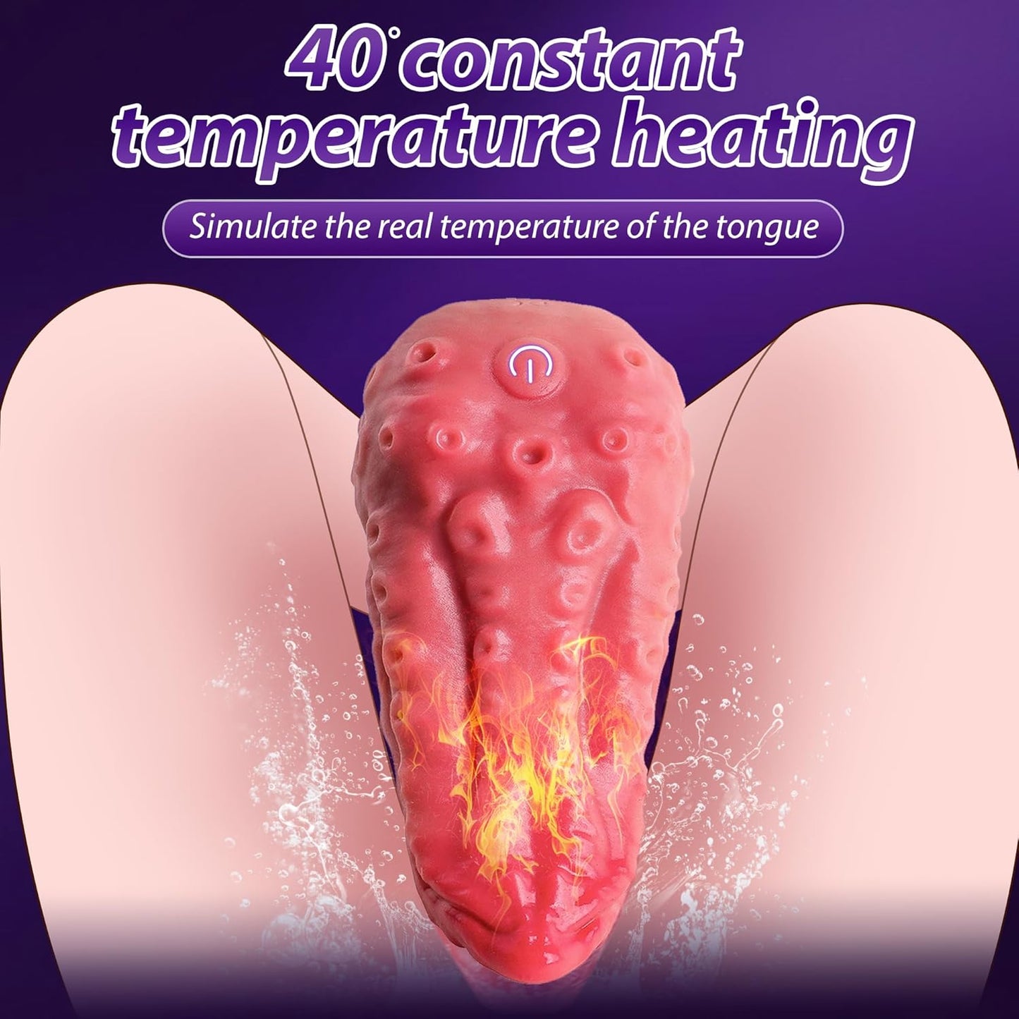 LavaLick Octo Tongue Rose Vibrator - Vixen | Nova Network
