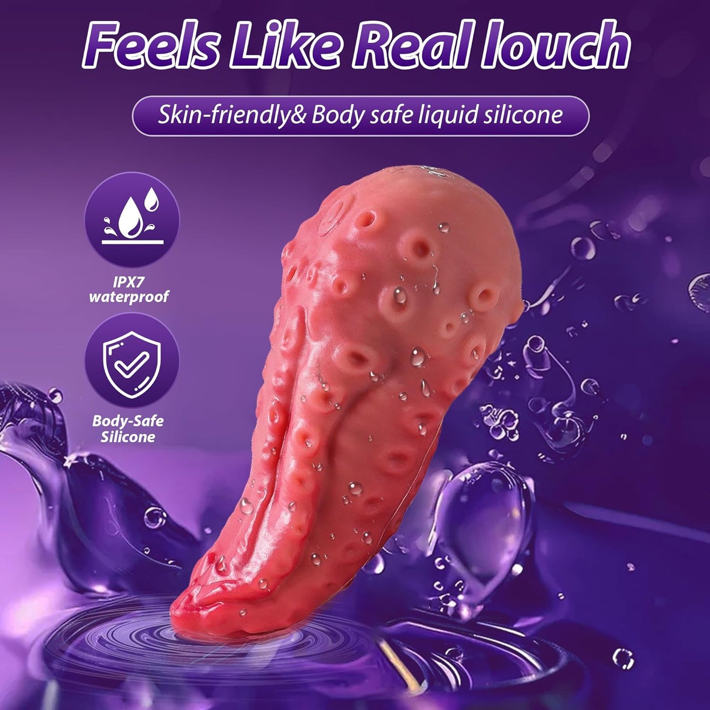 LavaLick Octo Tongue Rose Vibrator - Vixen | Nova Network