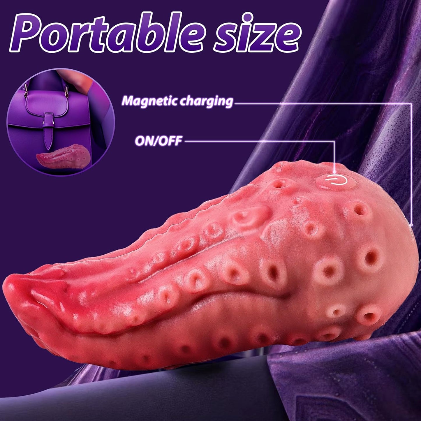 LavaLick Octo Tongue Rose Vibrator - Vixen | Nova Network