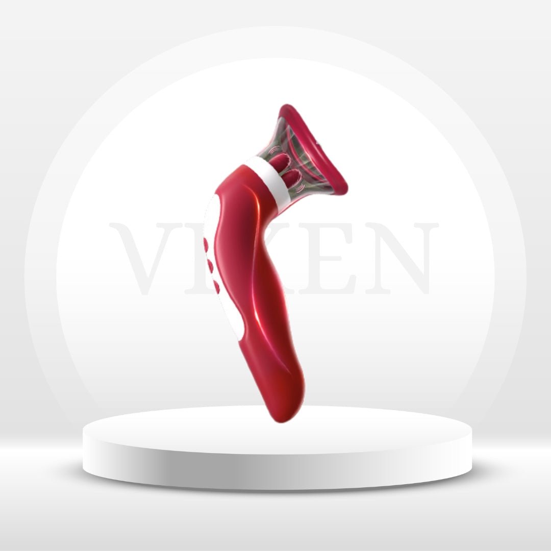 LickLuxe Clit & Nipple Licking Suction Vibrator - Vixen | Nova Network