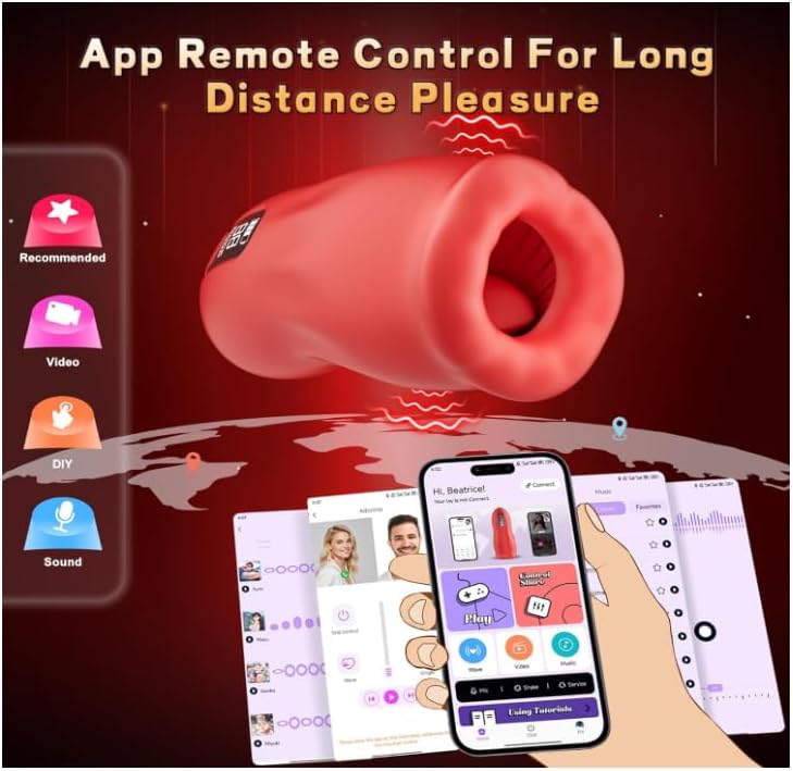 LickVibe Touch - Control Stroker Trainer - Vixen | Nova Network