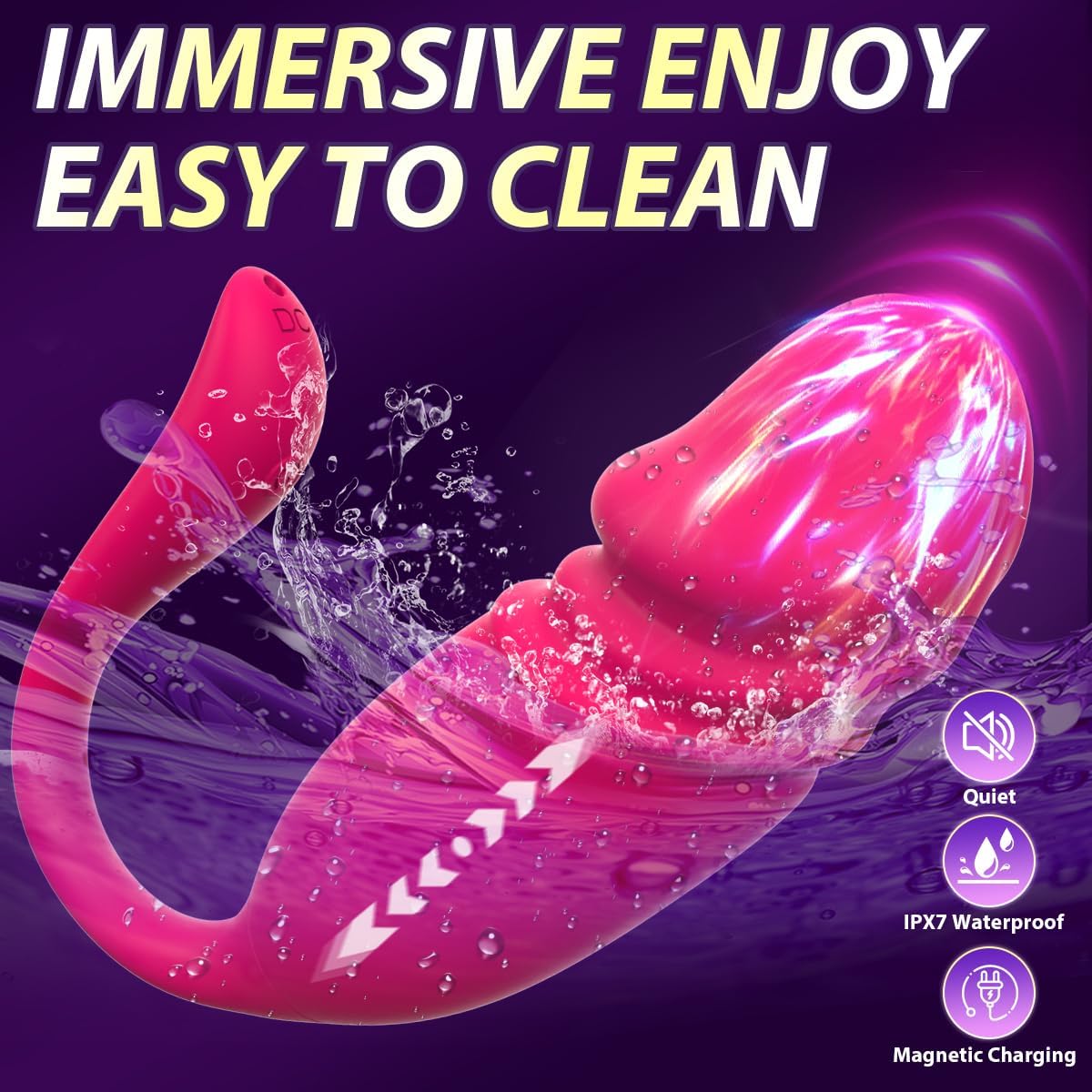 LinkLush App - Controlled Wearable Egg Vibrator - Vixen | Nova Network