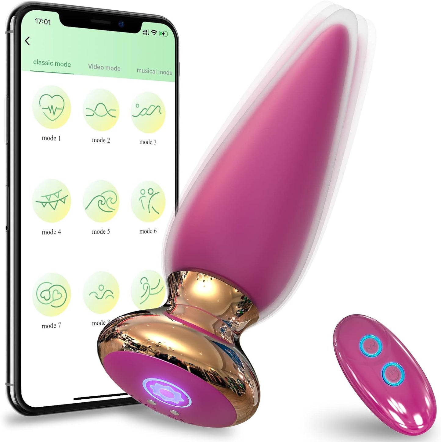 LinkPlug Remote & App - Controlled Anal Bullet Vibrator - Vixen | Nova Network