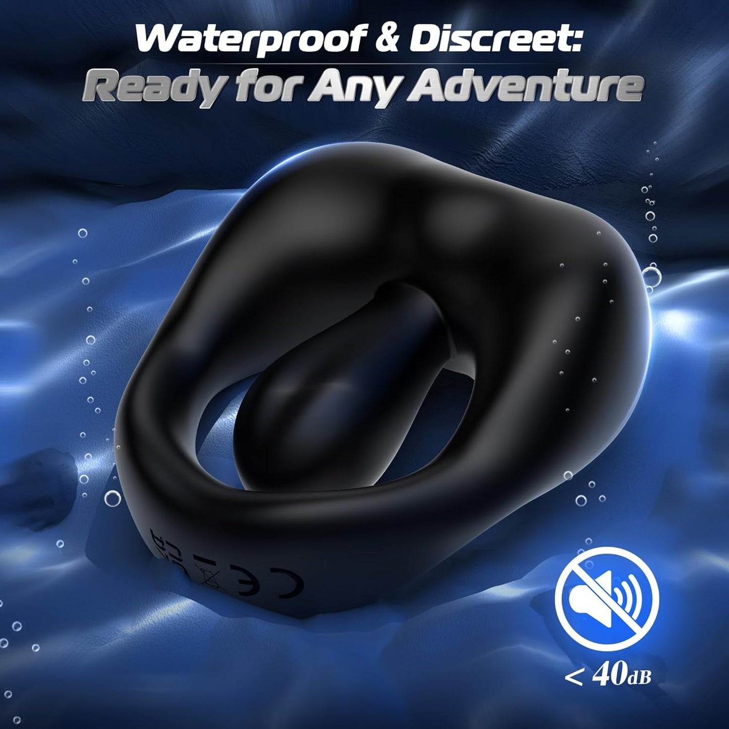 LipService Vibrating Couples Cock Ring 360° Adjustable 10 Modes - Vixen | Nova Network
