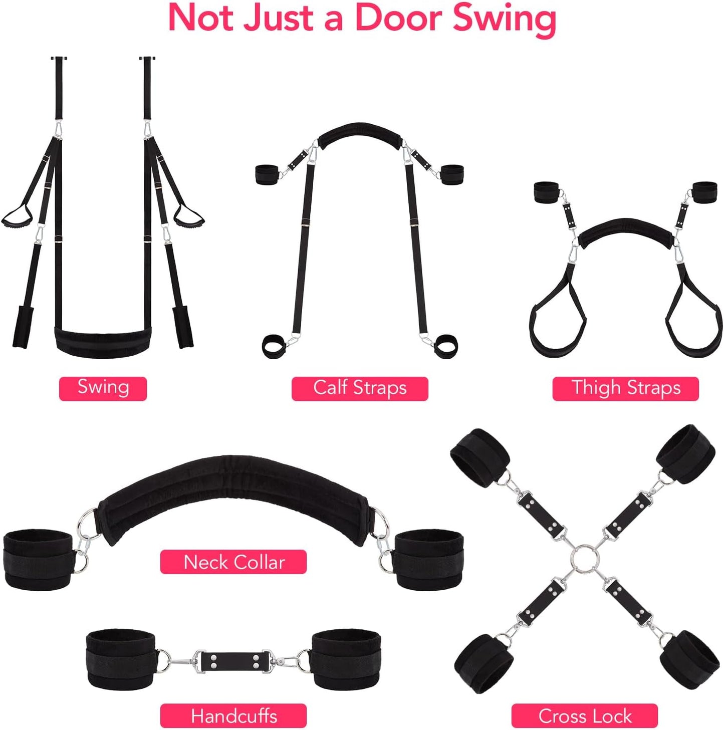 LockLust Premium Door Restraint Sex Swing - Vixen | Nova Network