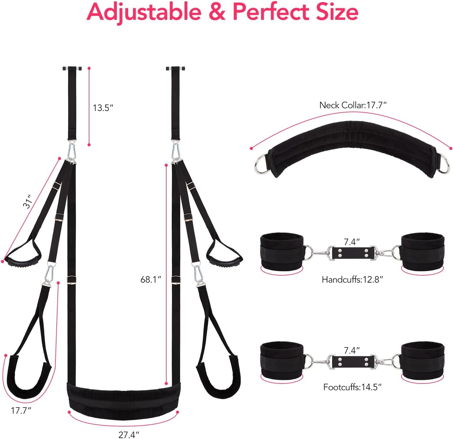 LockLust Premium Door Restraint Sex Swing - Vixen | Nova Network