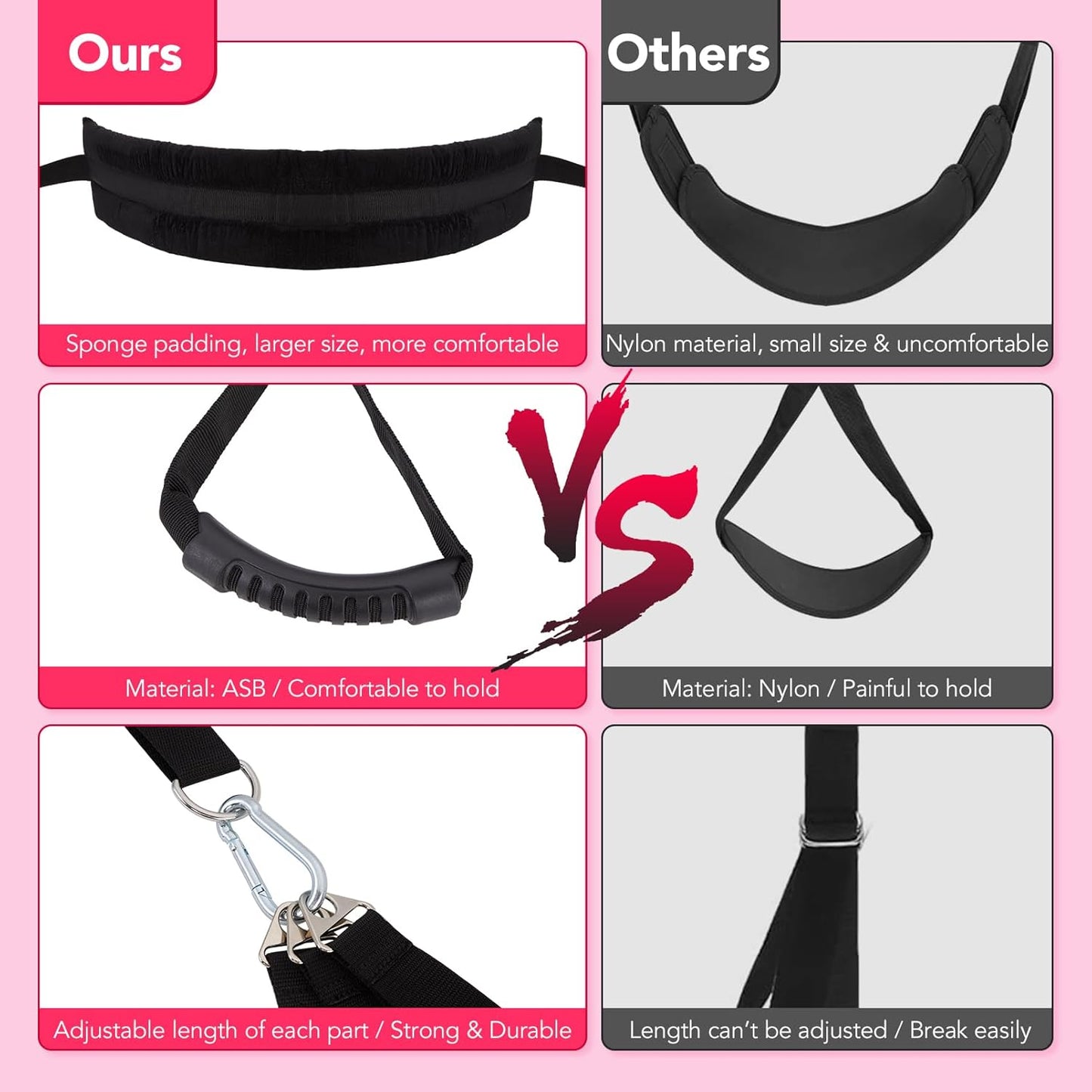 LockLust Premium Door Restraint Sex Swing - Vixen | Nova Network