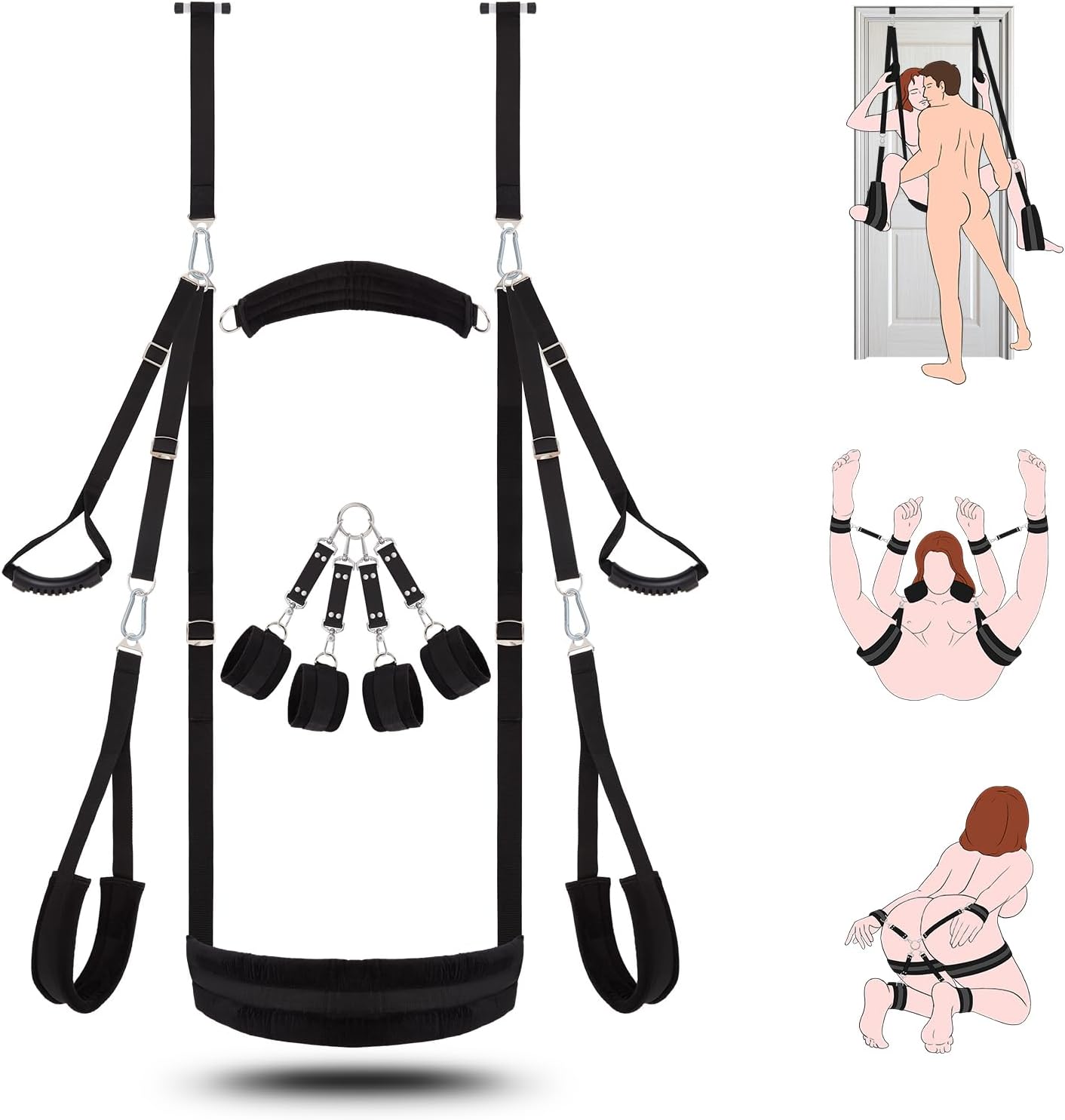 LockLust Premium Door Restraint Sex Swing - Vixen | Nova Network