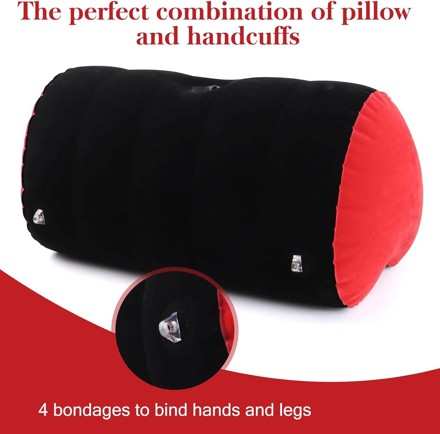 LoveLock Inflatable Heart - Shaped Dildo Mount Sex Pillow - Vixen | Nova Network