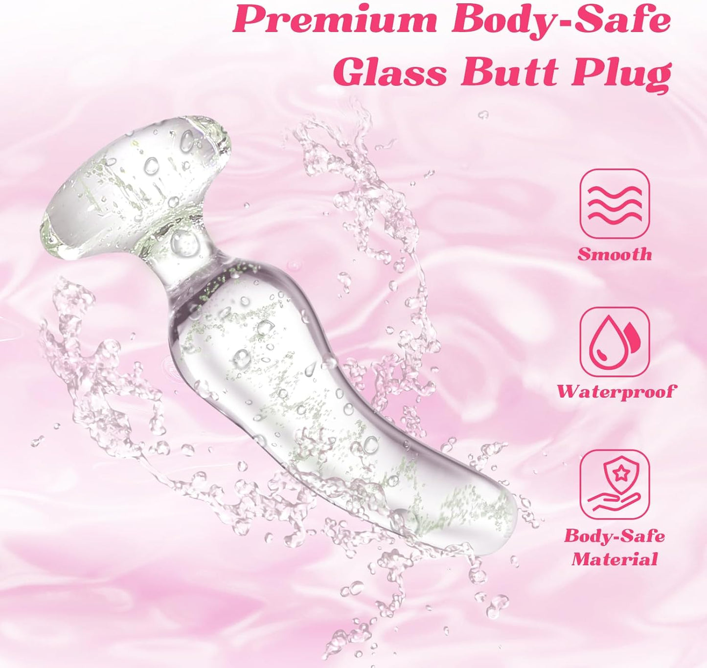 LumiTouch Glass Finger Plug - Vixen | Nova Network