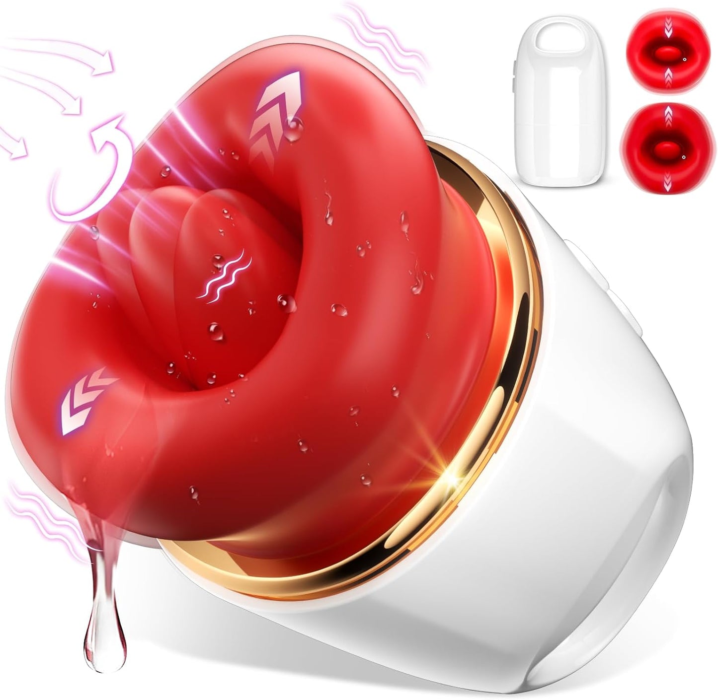 LureLick Clit Suction & Tongue Vibrator - Vixen | Nova Network