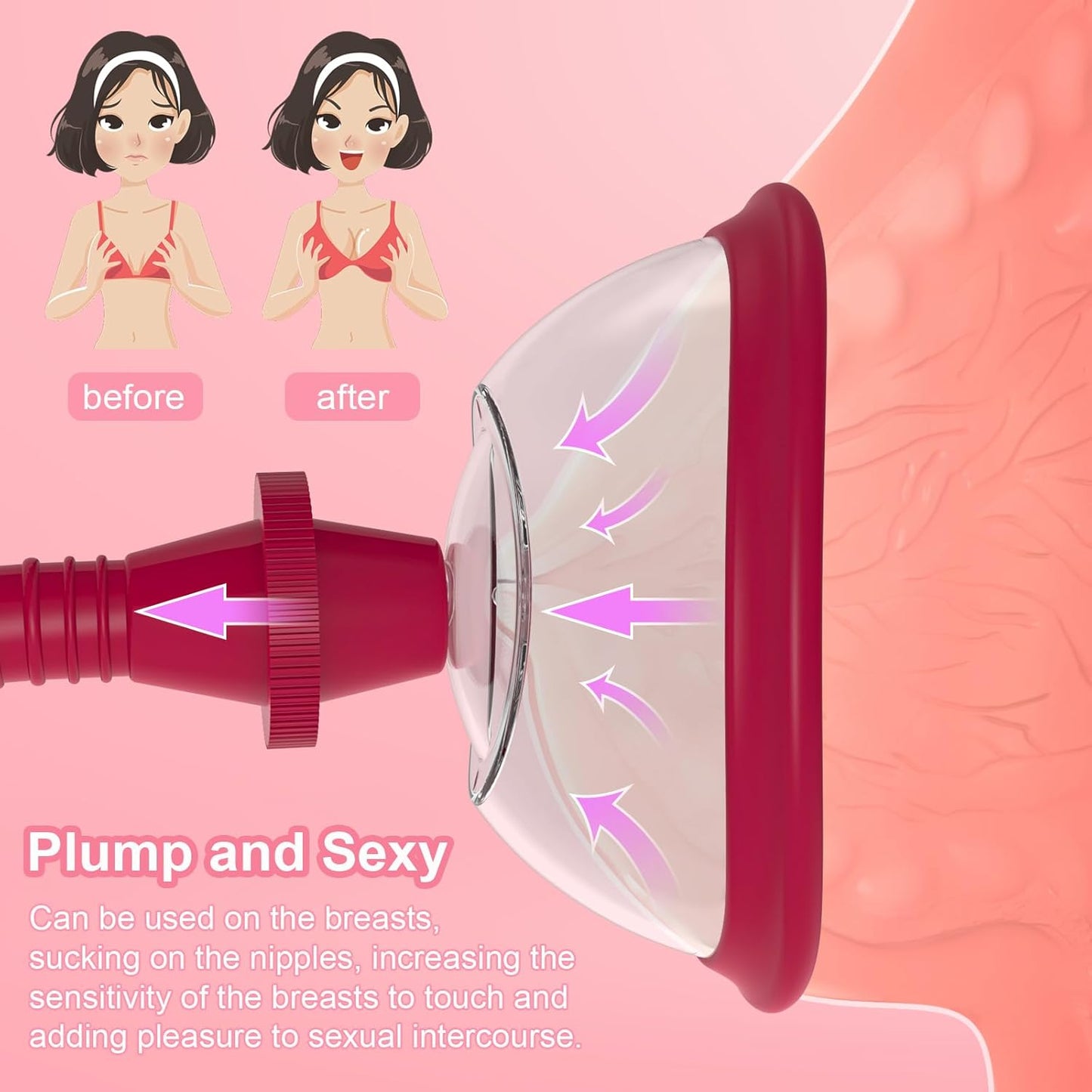 LushLift Manual Pussy Pump - Vixen | Nova Network
