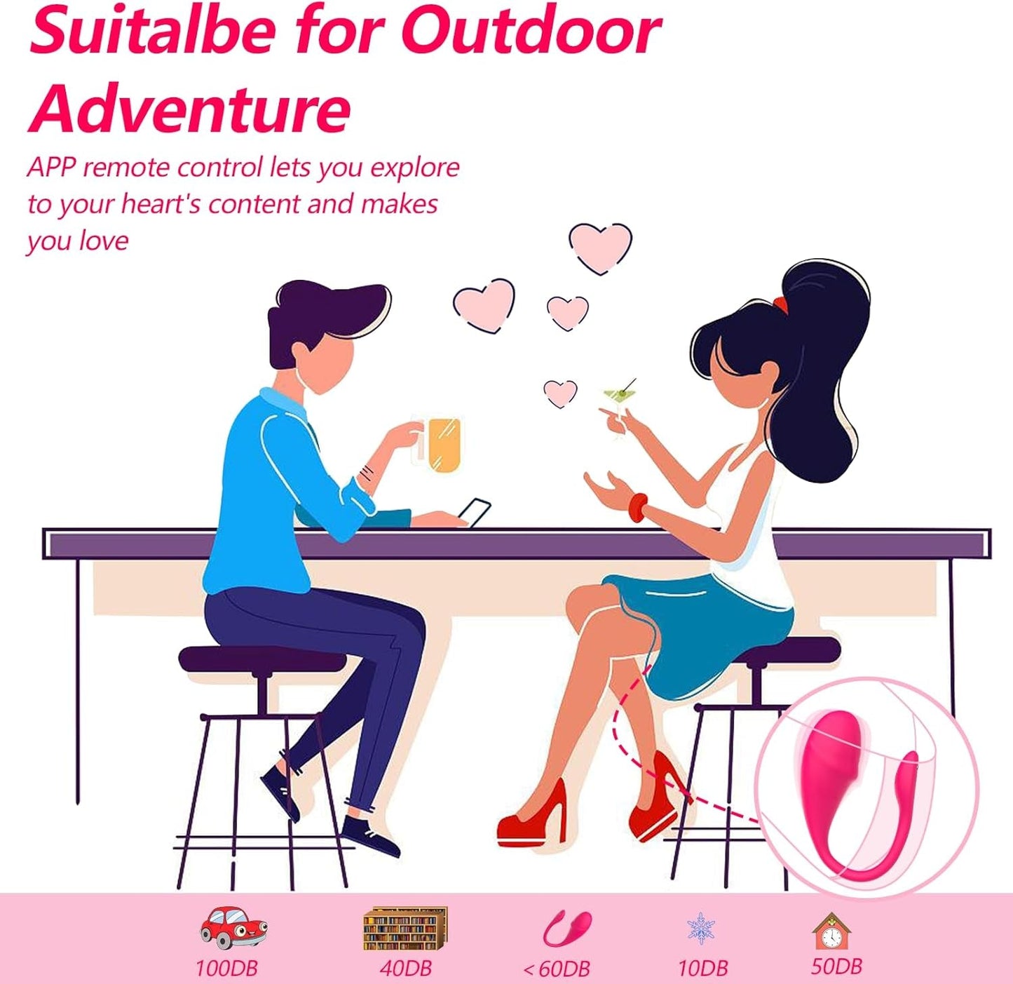 LushLink App Controlled Egg Vibrator - Vixen | Nova Network