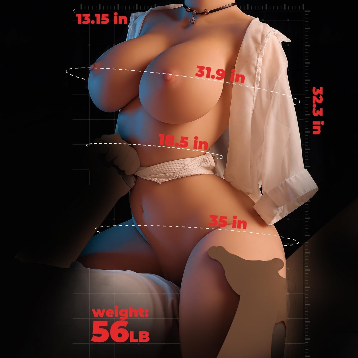 LustForm 56lbs Life Size Sex Doll - Vixen | Nova Network