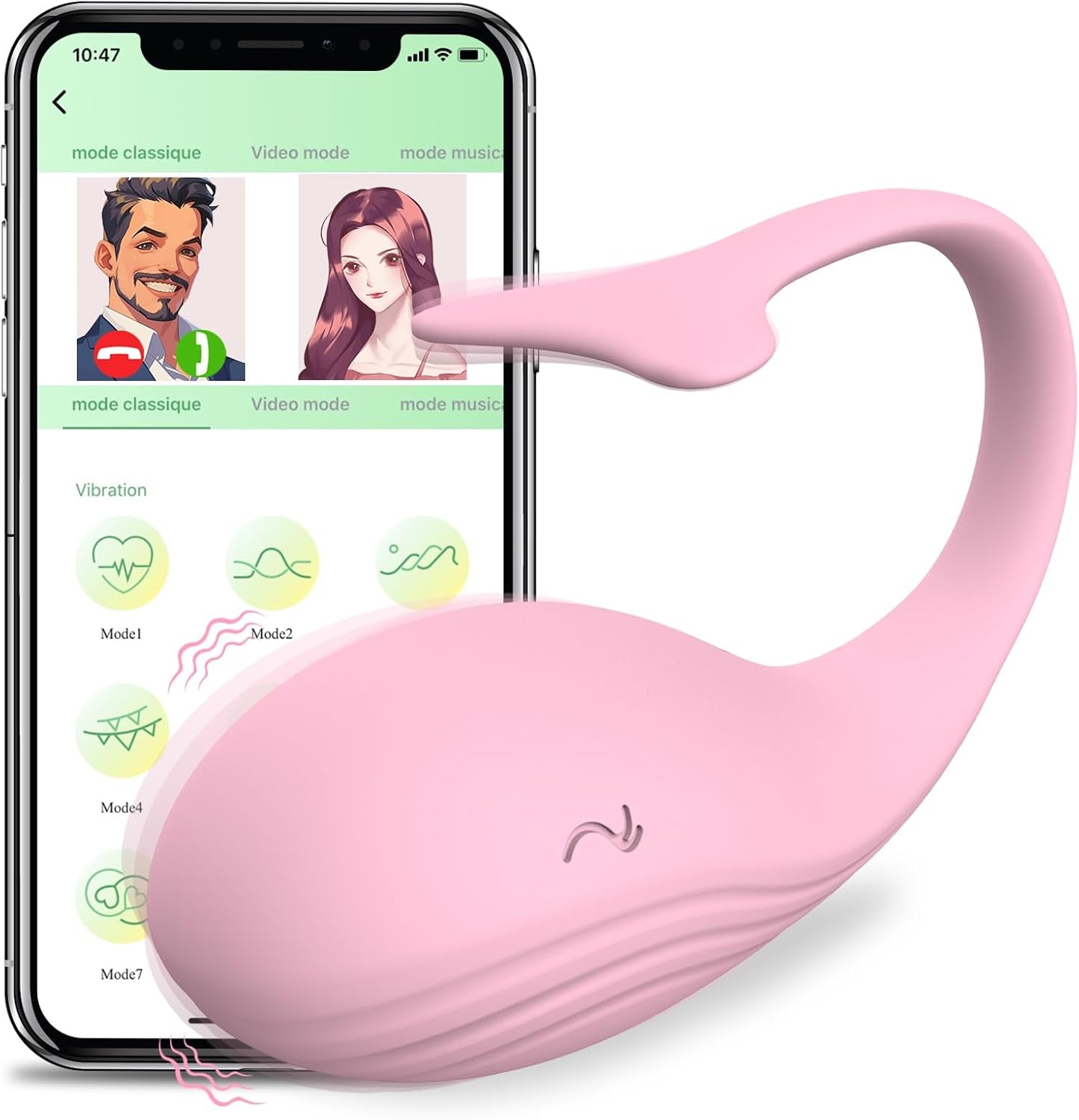LuvLink Dolphin Egg Vibrator - Vixen | Nova Network
