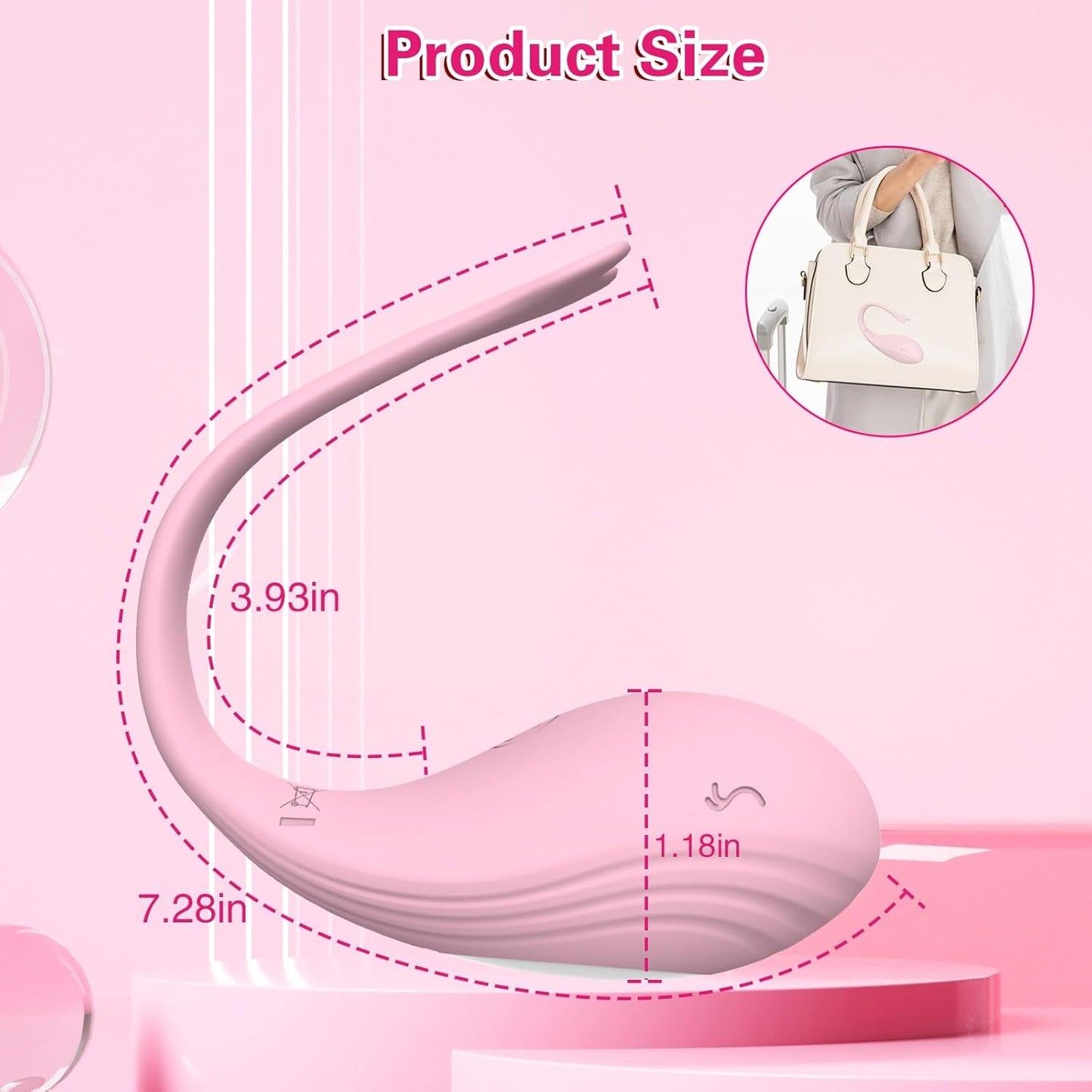 LuvLink Dolphin Egg Vibrator - Vixen | Nova Network