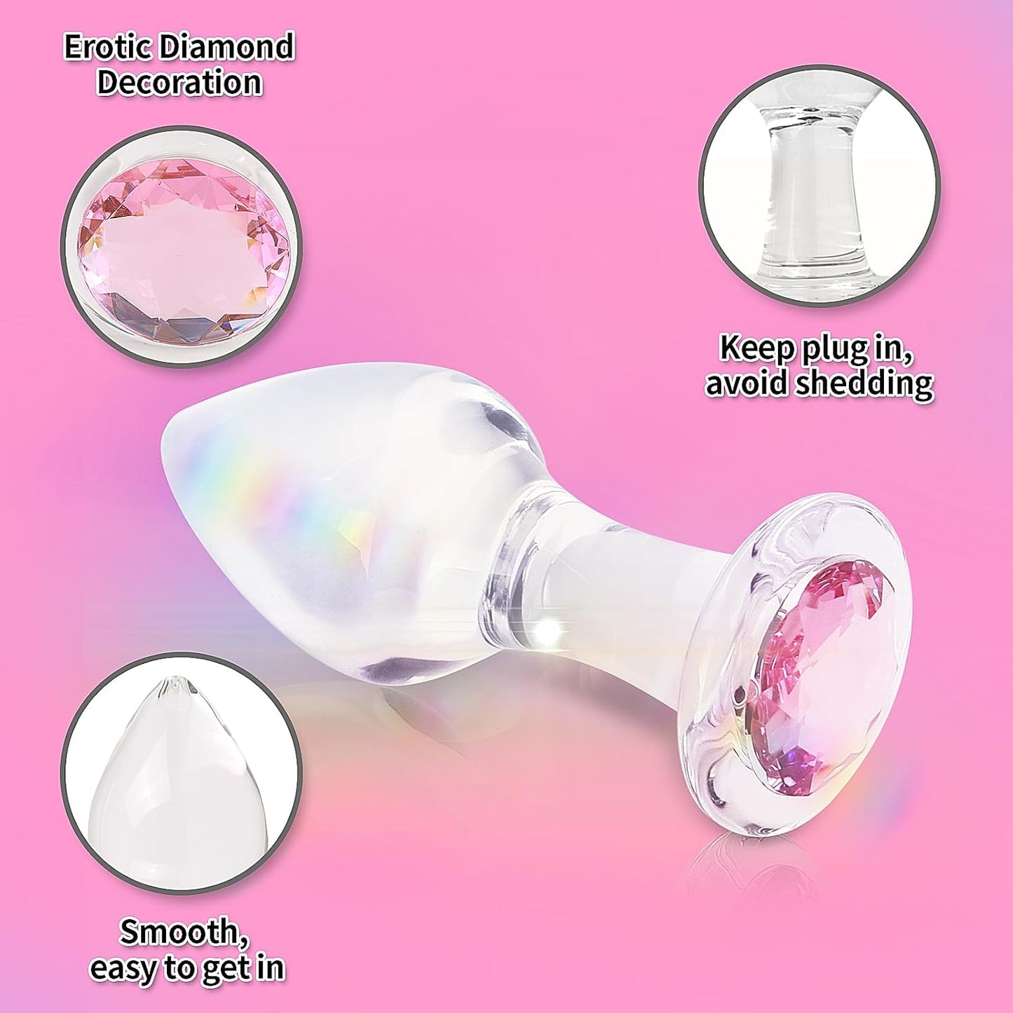 LuxeGem Glass Plug - Vixen | Nova Network