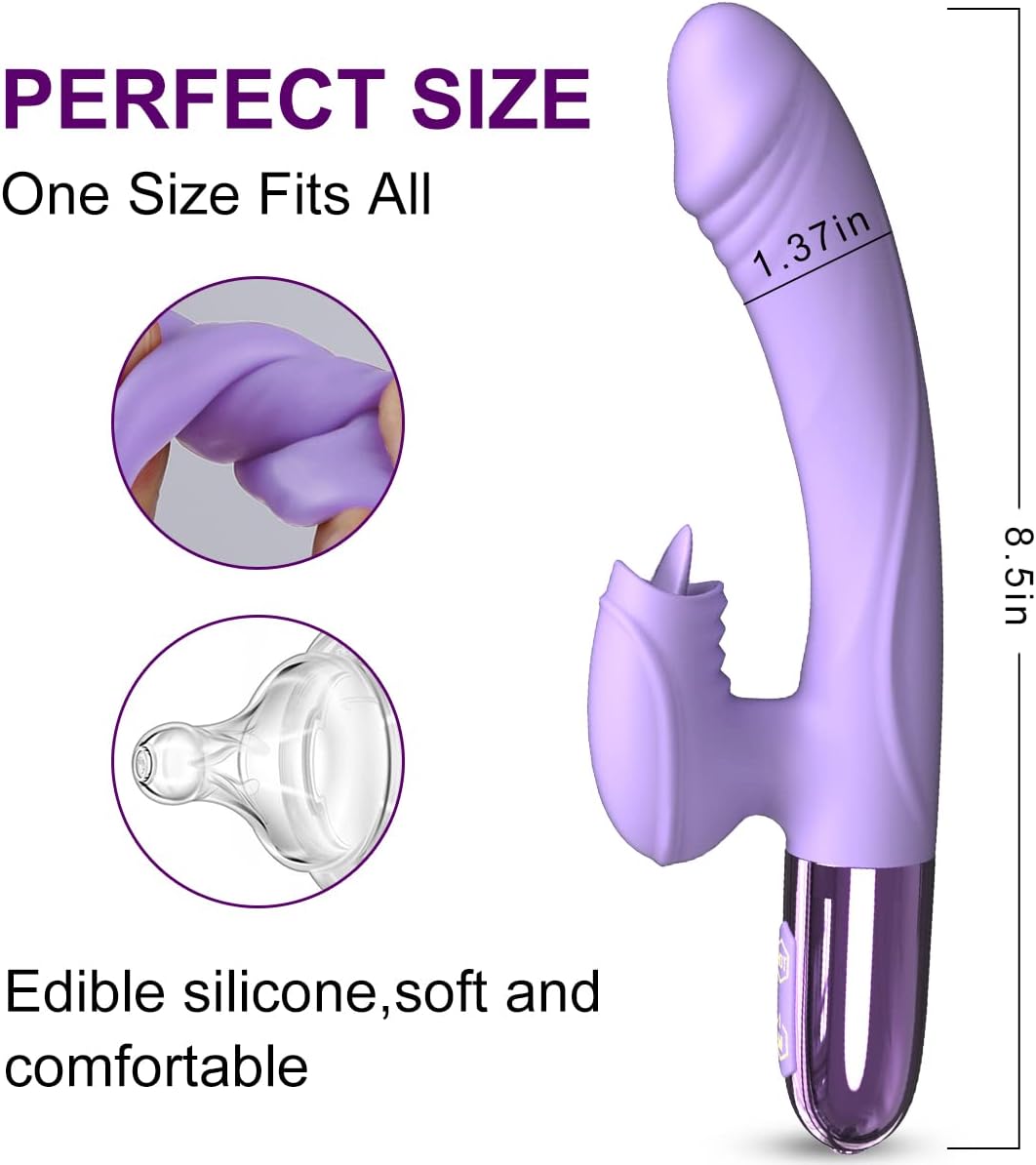 LuxeLick Heated Tongue - Licking Rabbit Vibrator - Vixen | Nova Network
