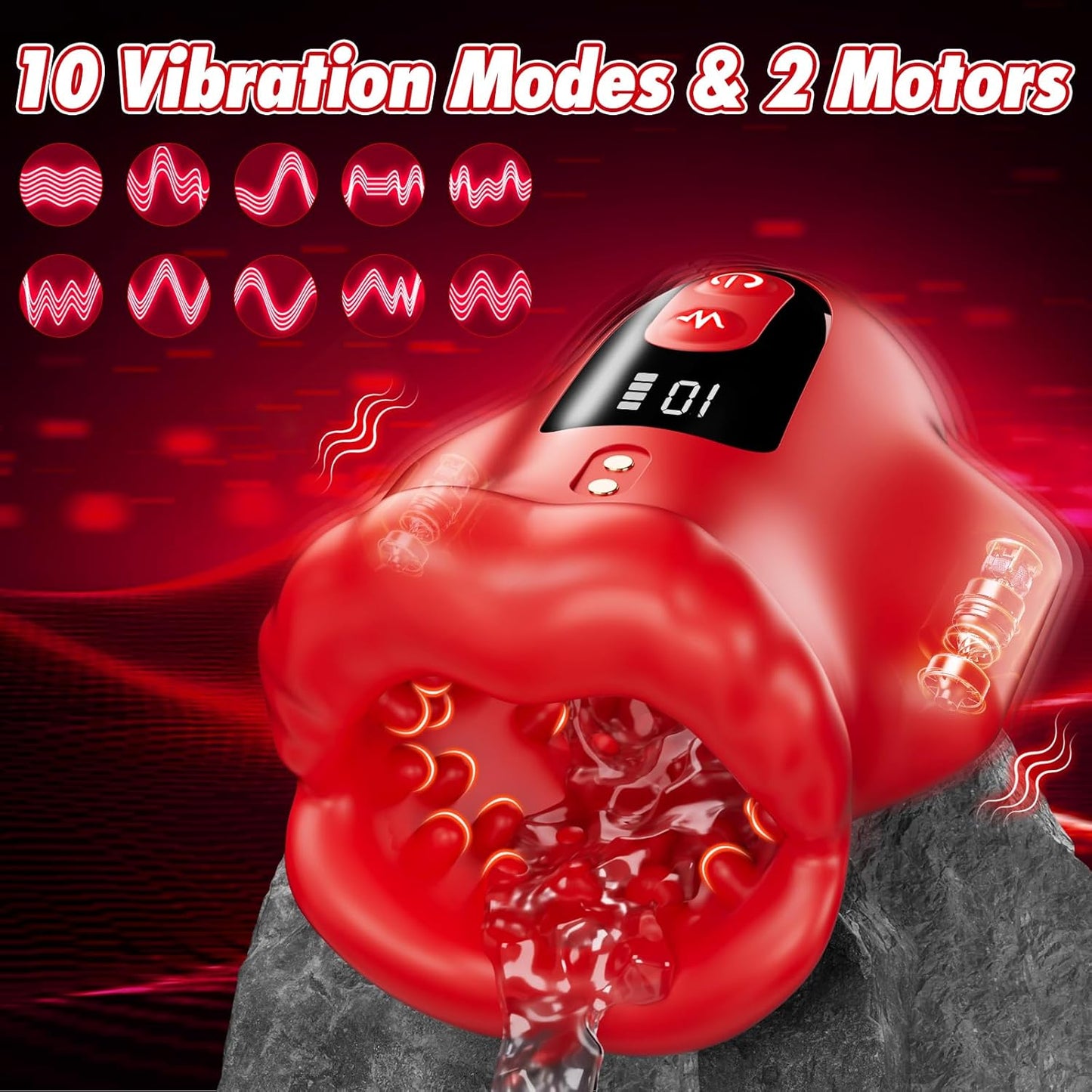 LuxeMouth 2 - Motor Male Vibrator - Vixen | Nova Network