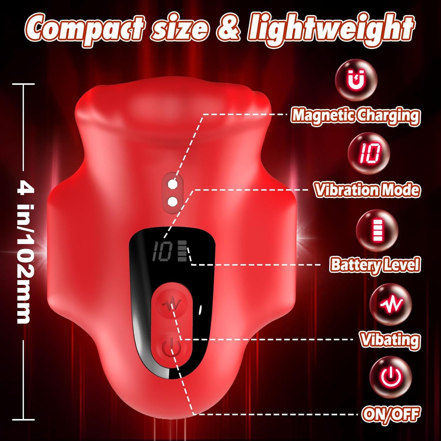 LuxeMouth 2 - Motor Male Vibrator - Vixen | Nova Network