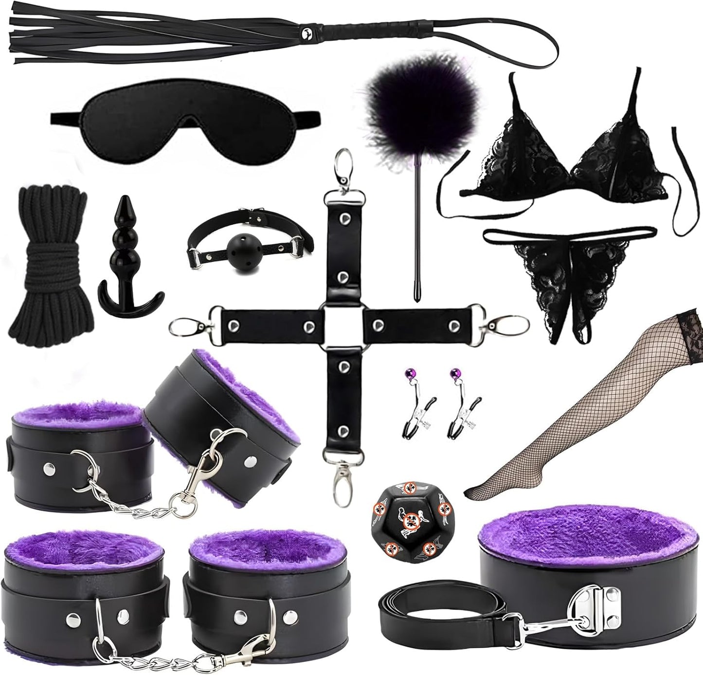 LuxePlay 15 - Piece Foreplay Bondage Set - Vixen | Nova Network