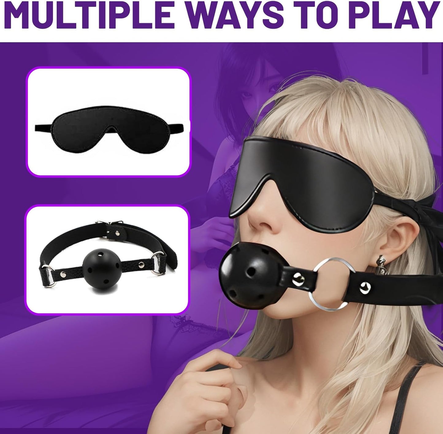 LuxePlay 15 - Piece Foreplay Bondage Set - Vixen | Nova Network