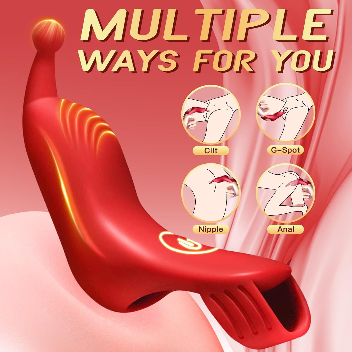 LuxePulse Precision Finger Vibrator - Vixen | Nova Network