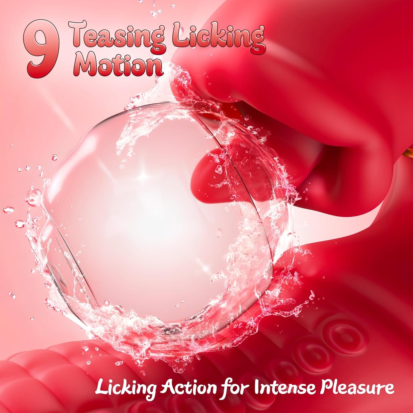 LuxeRose Clit & G - Spot Tongue Vibrator - Vixen | Nova Network
