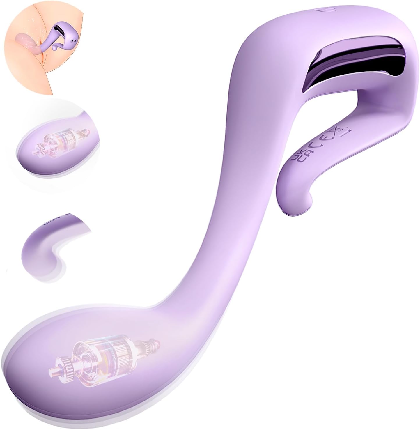 LyricPulse Curved G - Spot & Prostate Vibrator - Vixen | Nova Network
