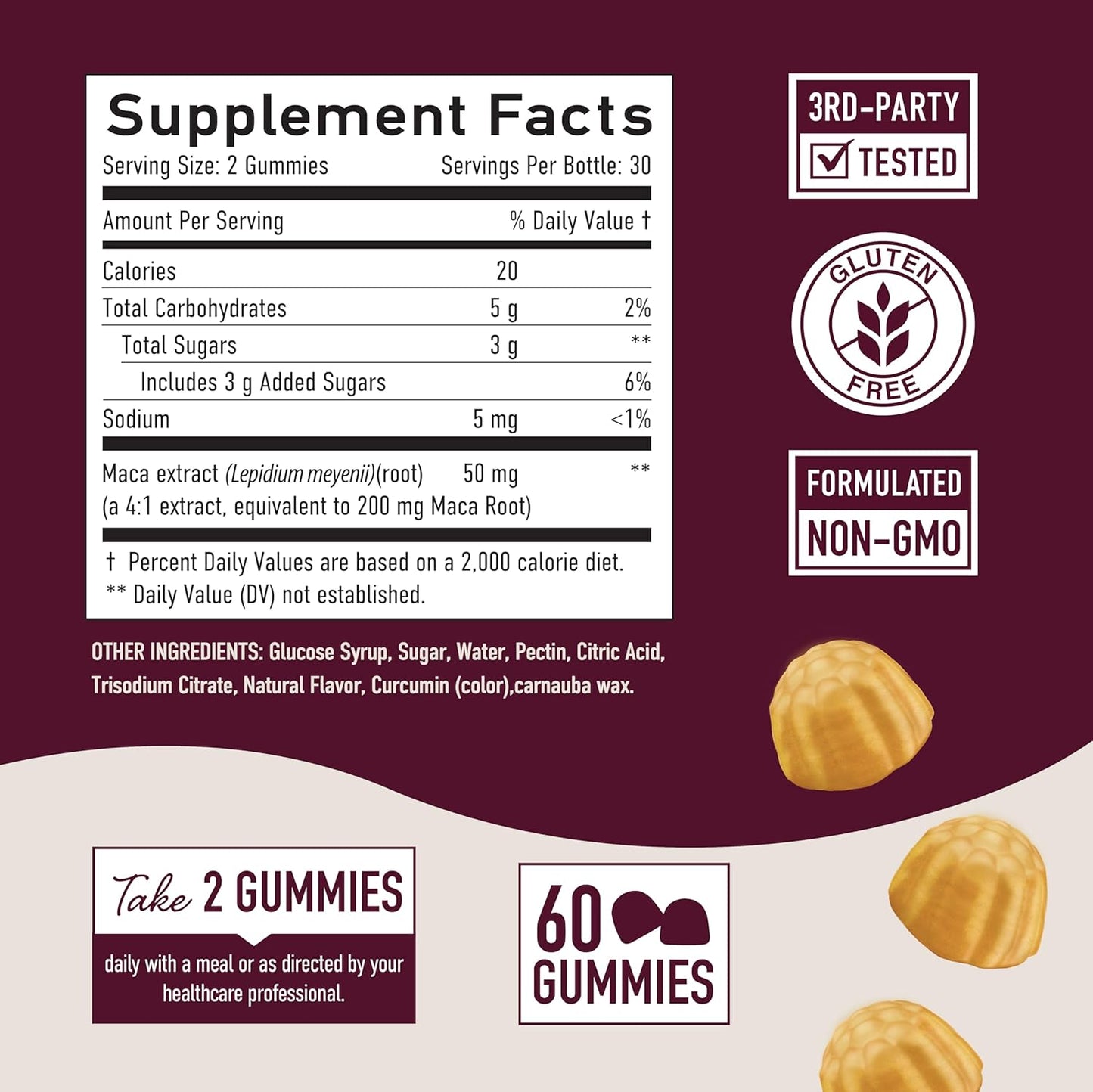 Maca Root Gummies – Libido, Energy & Hormone Support - Vixen | Nova Network