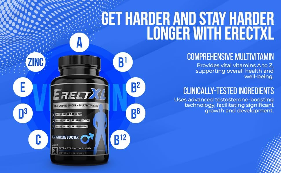 Male Enhancer + Multivitamin – Energy & Size Support - Vixen | Nova Network