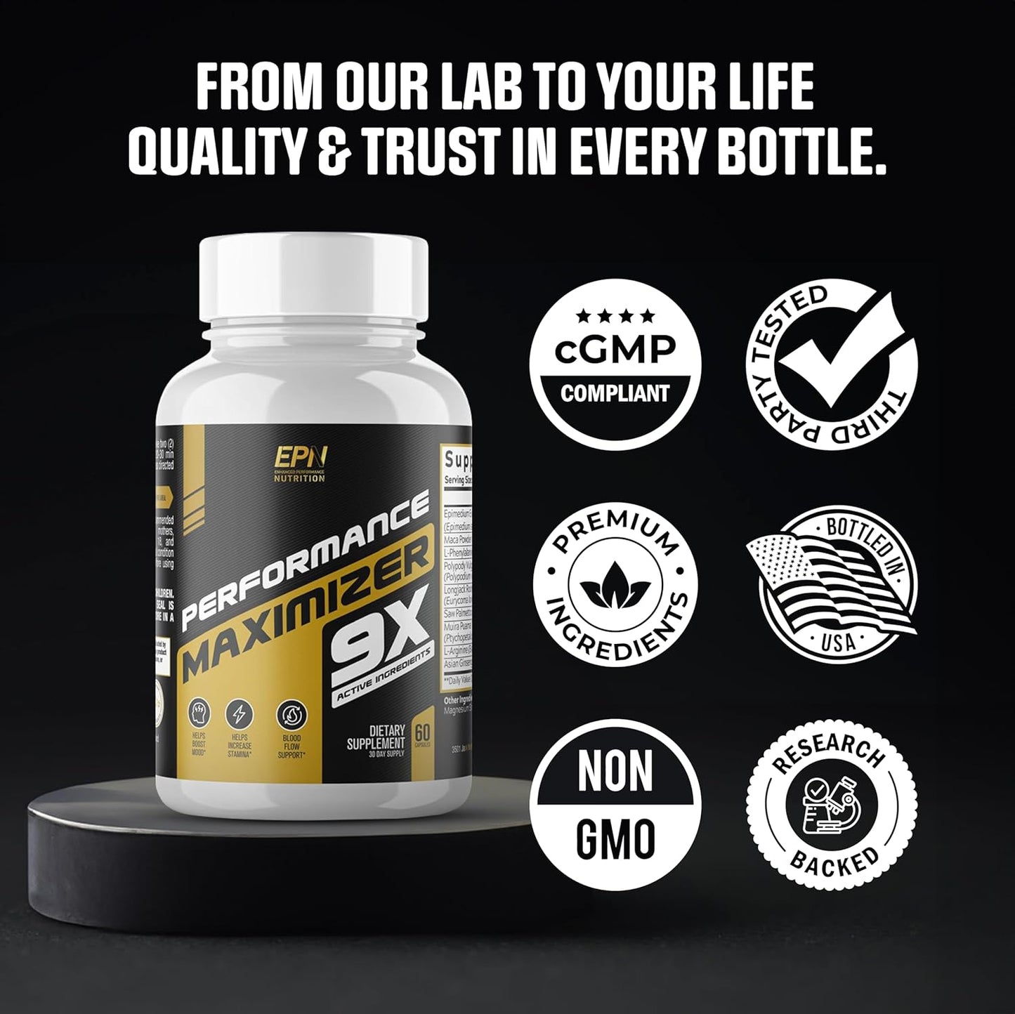 Maximize Male Performance – Energy, Strength & Blood Flow - Vixen | Nova Network