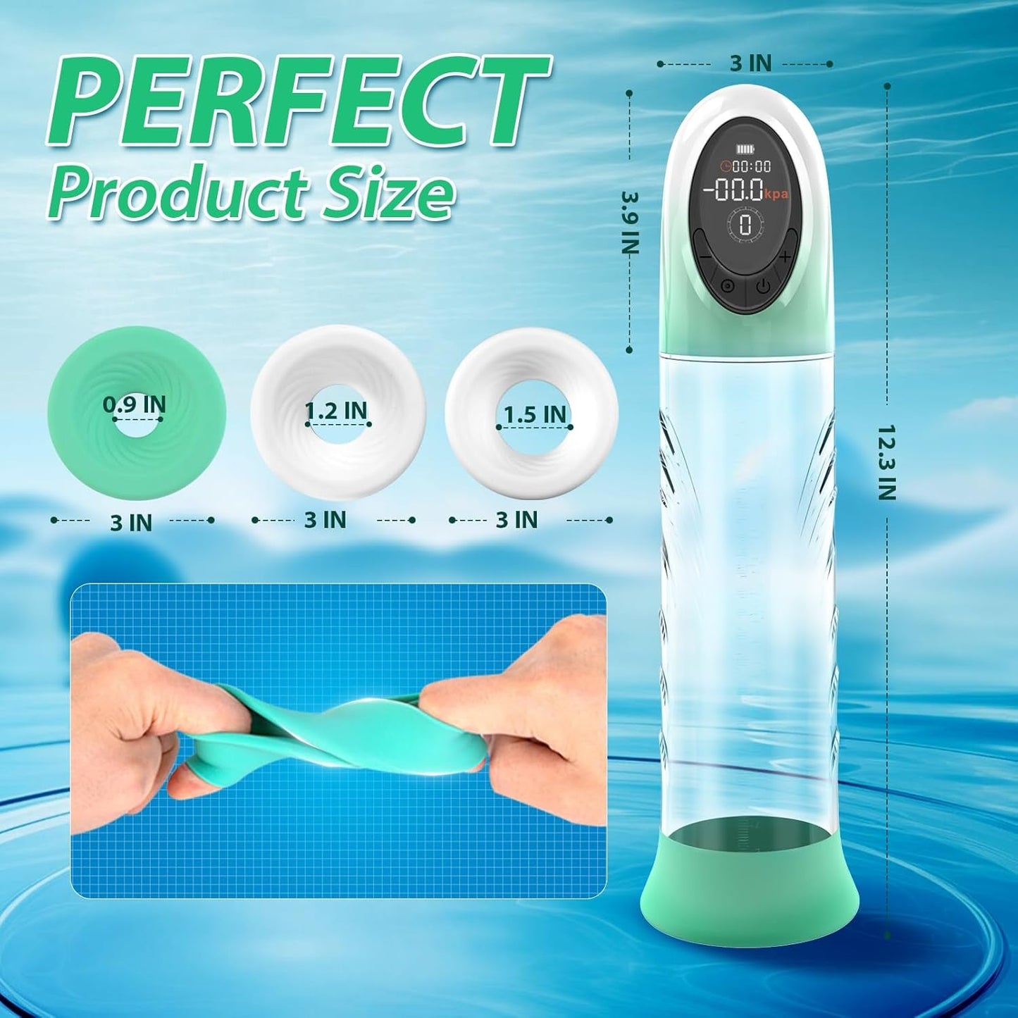 MaxScope LCD Penis Pump - Vixen | Nova Network
