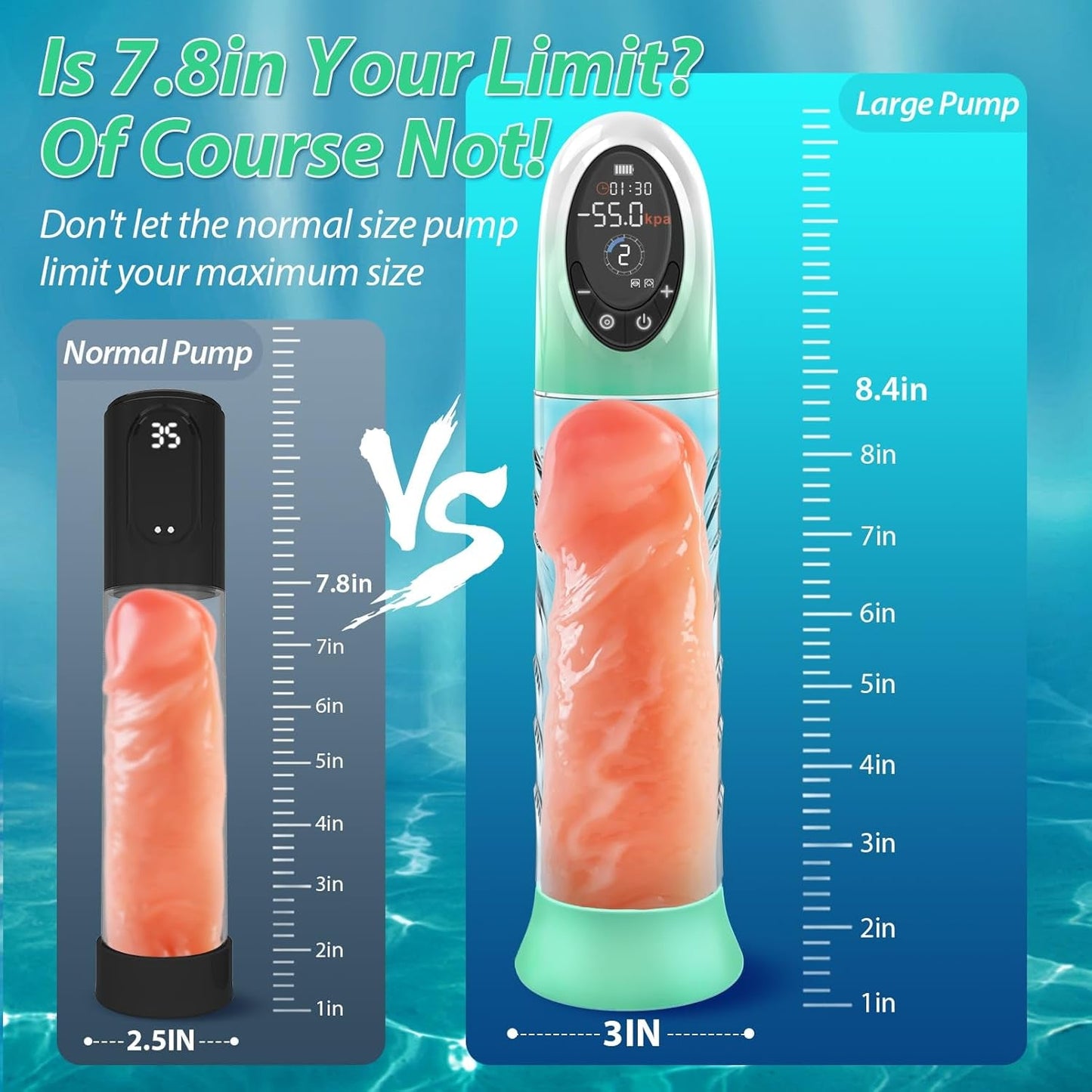 MaxScope LCD Penis Pump - Vixen | Nova Network