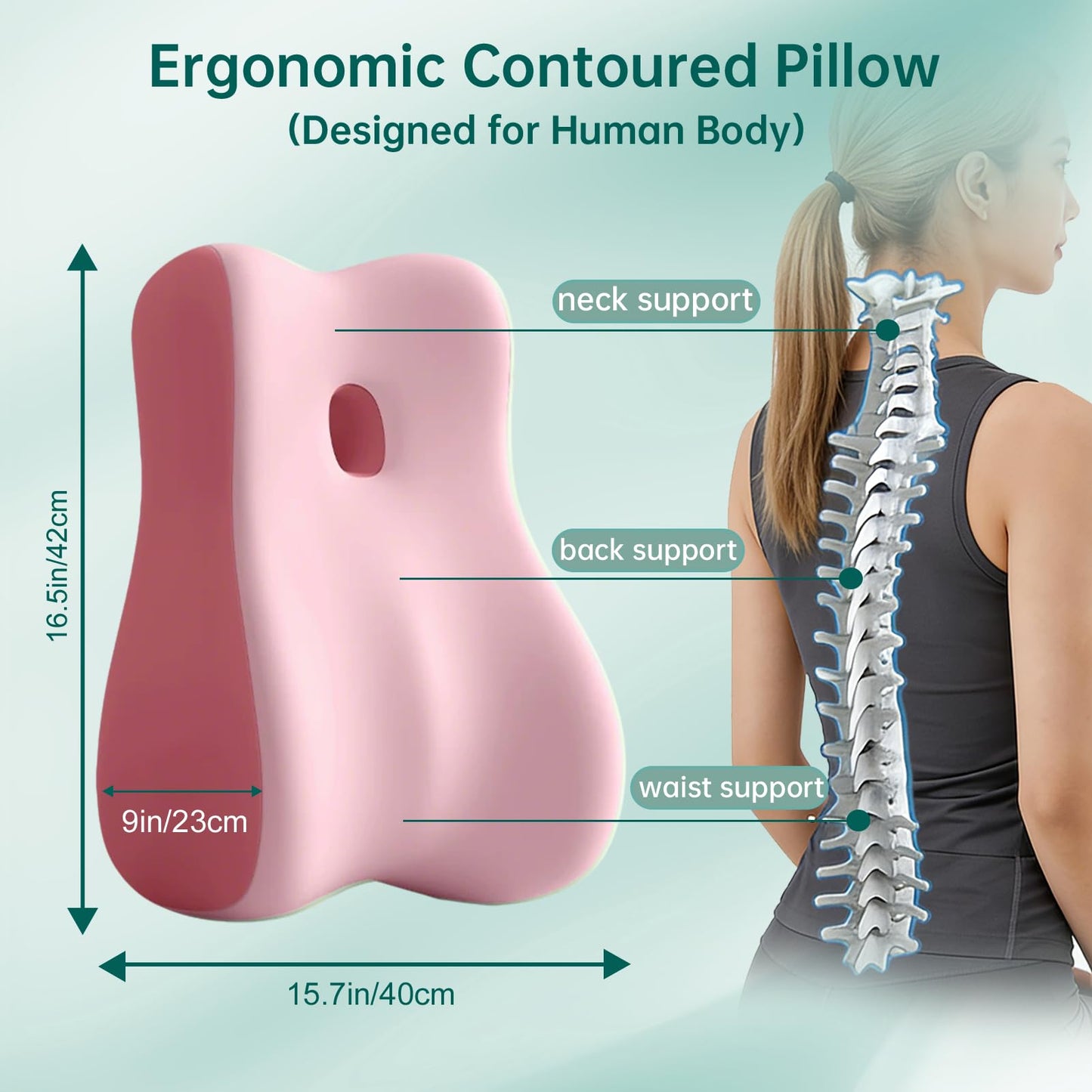 Memory Foam Couples Intimacy Wedge Pillow - Vixen | Nova Network