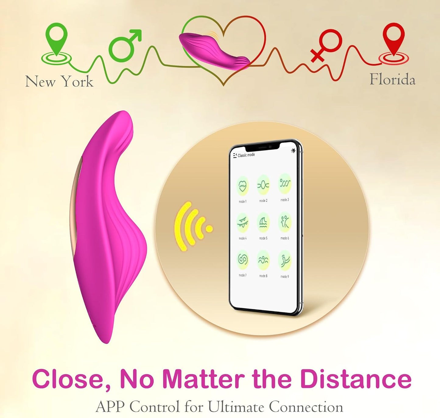 MidnightWhisper App Controlled Panty Vibrator - Vixen | Nova Network