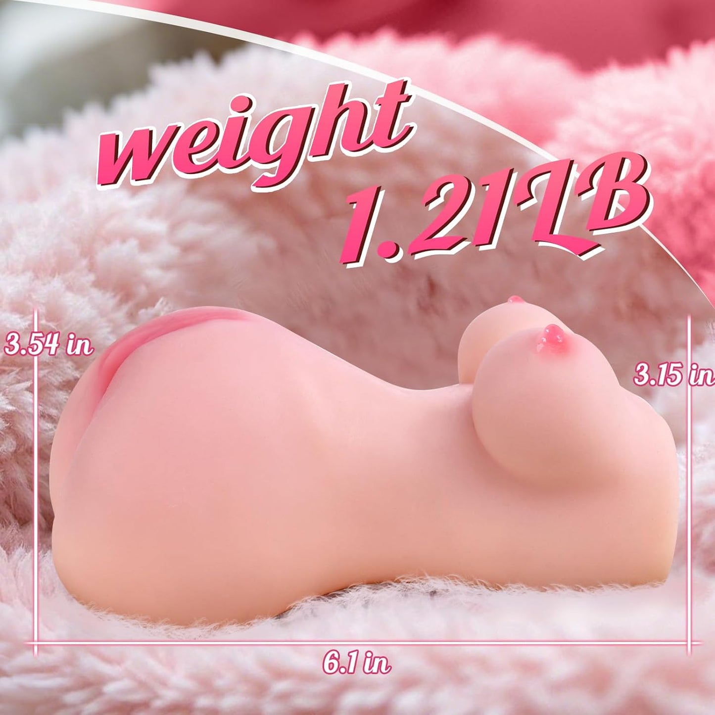 MiniLuxe 3 - in - 1 Pocket Pussy Doll - Vixen | Nova Network