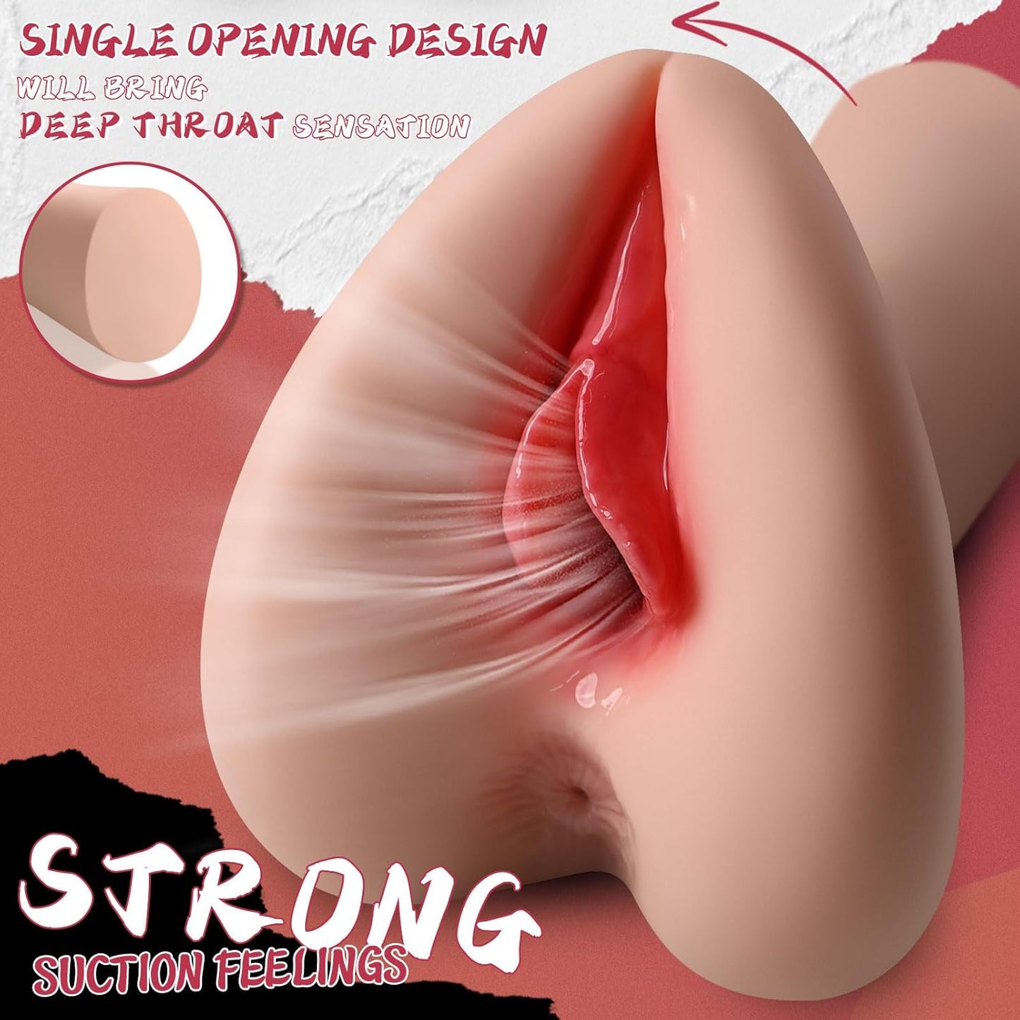 MoanFit RealTouch Pocket Pussy Stroker (XL) - Vixen | Nova Network
