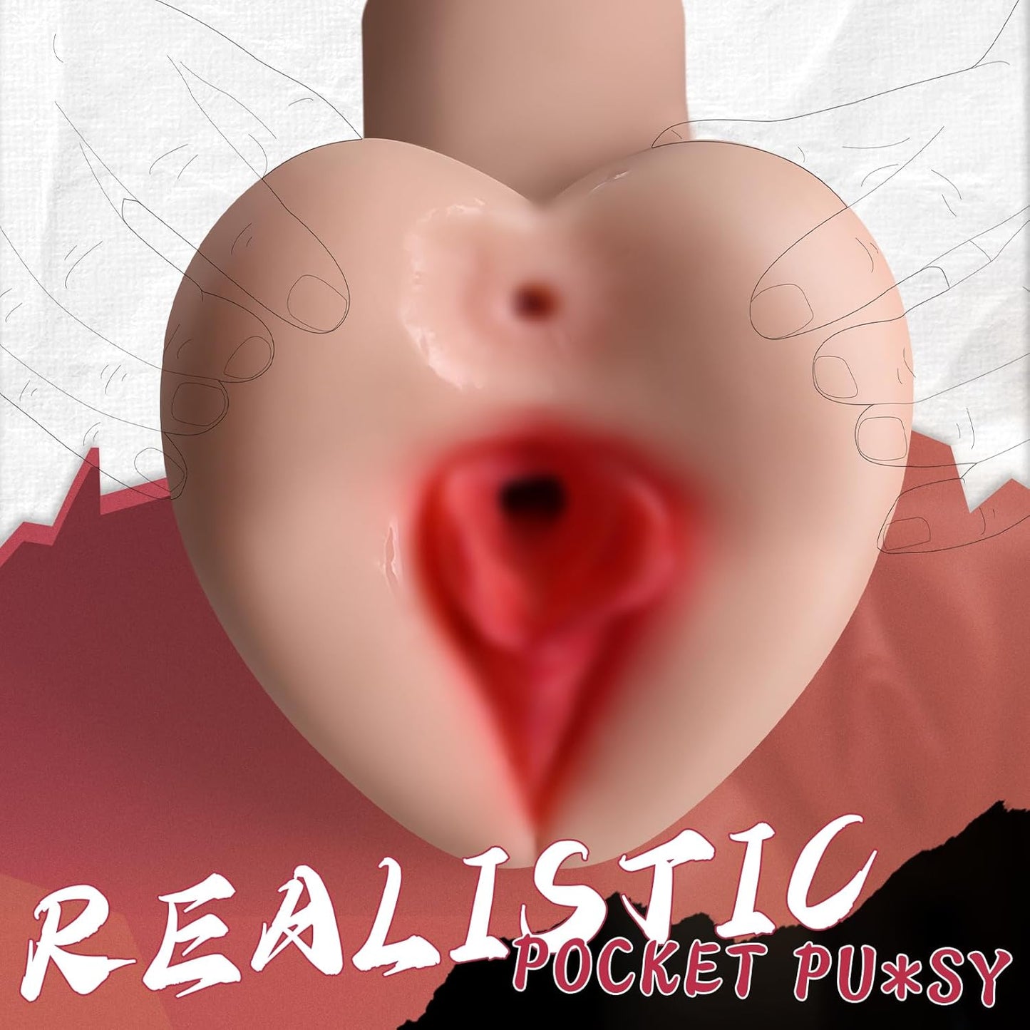 MoanFit RealTouch Pocket Pussy Stroker (XL) - Vixen | Nova Network